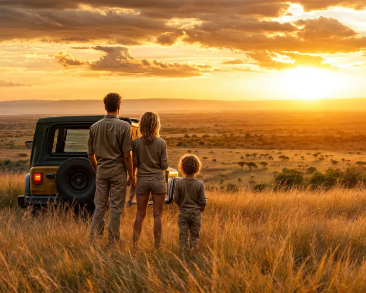 Family Safari in Africa
