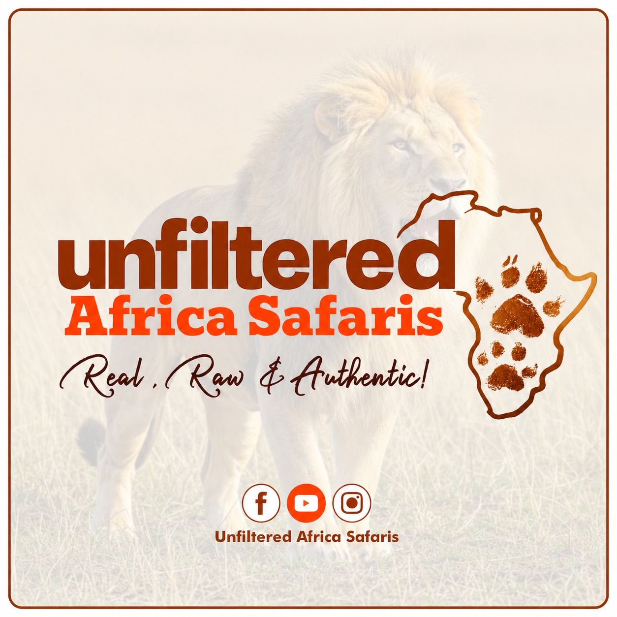 Unfiltered Africa Safaris logo